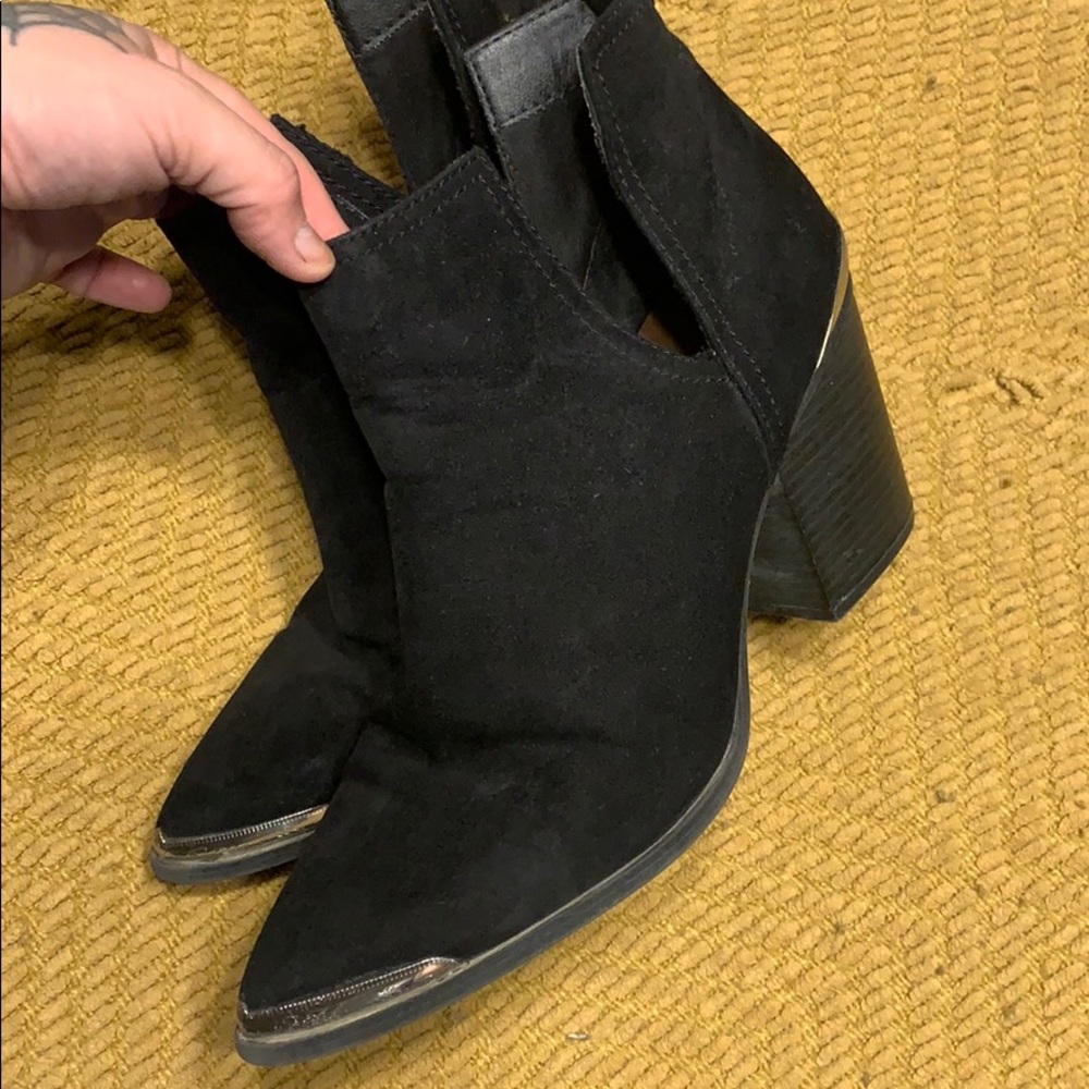 Black booties
